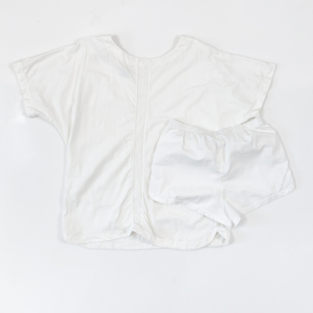 KENT Organic Supima Cotton Sleep Set – Tee + Shorts (Size‎ L) - Picture 4 of 7